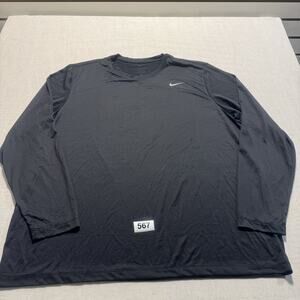 Nike Dri-fit Sweater Men Sz 3XL  Black Brand New